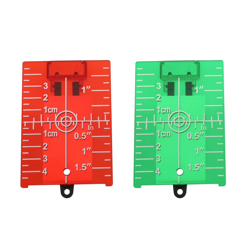 2pcs Laser Level Reflector Target Board Bracket Reflector Target Board Reflec...