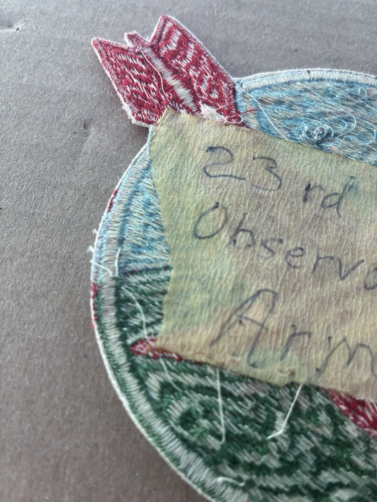 23rd Observation ghost Army Patch ww2 headquarters Special Troop