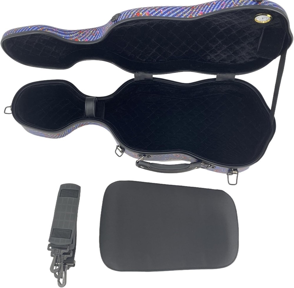 Violin Case 4/4 with Handle,Straps Lightweight Waterproof Hard Shell