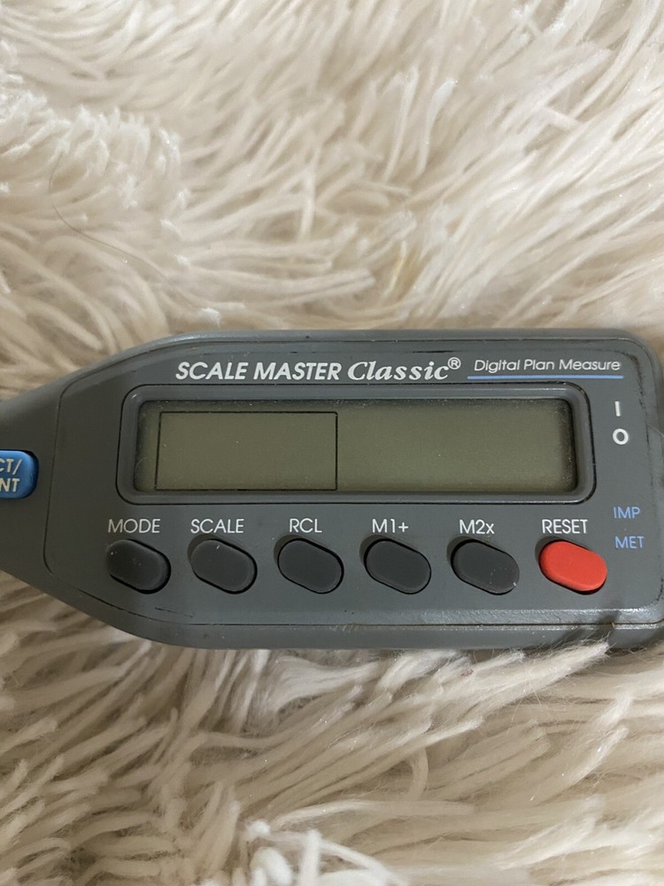 Scale Master Classic Blueprint Measuring Tool Electronic
