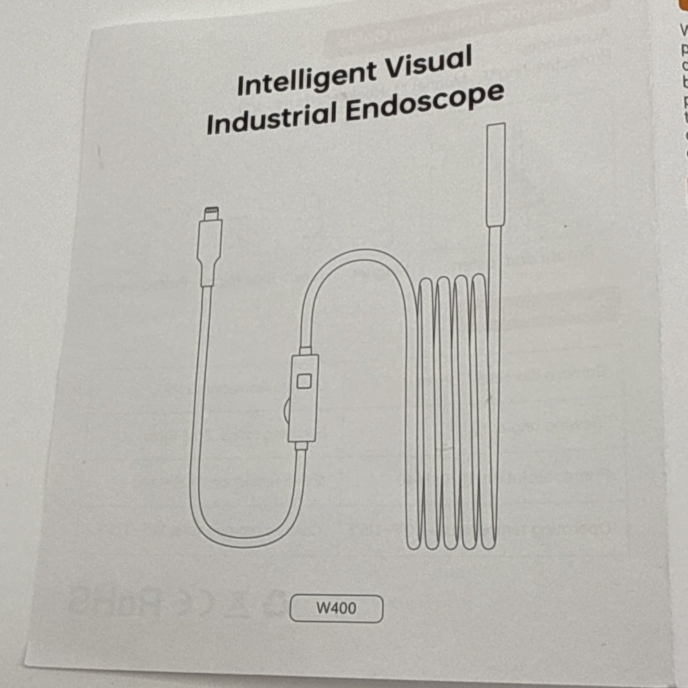 Endoscope Camera, 16.4ft, Waterproof for iOS/Android