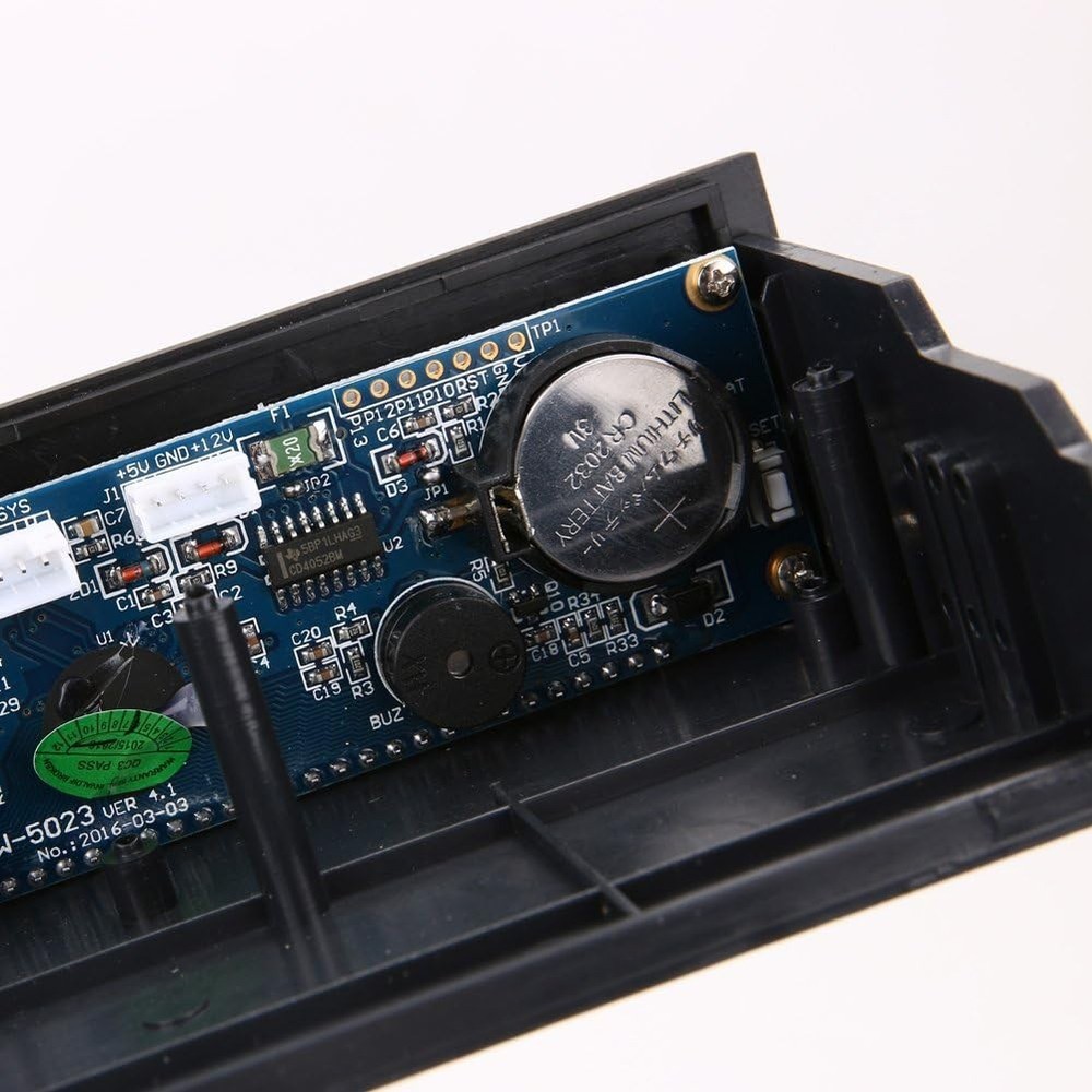 5.25" Bay LCD 3Pin/4Pin Fan CPU/HD/SYS Temperature Speed Controller Temp Sensor