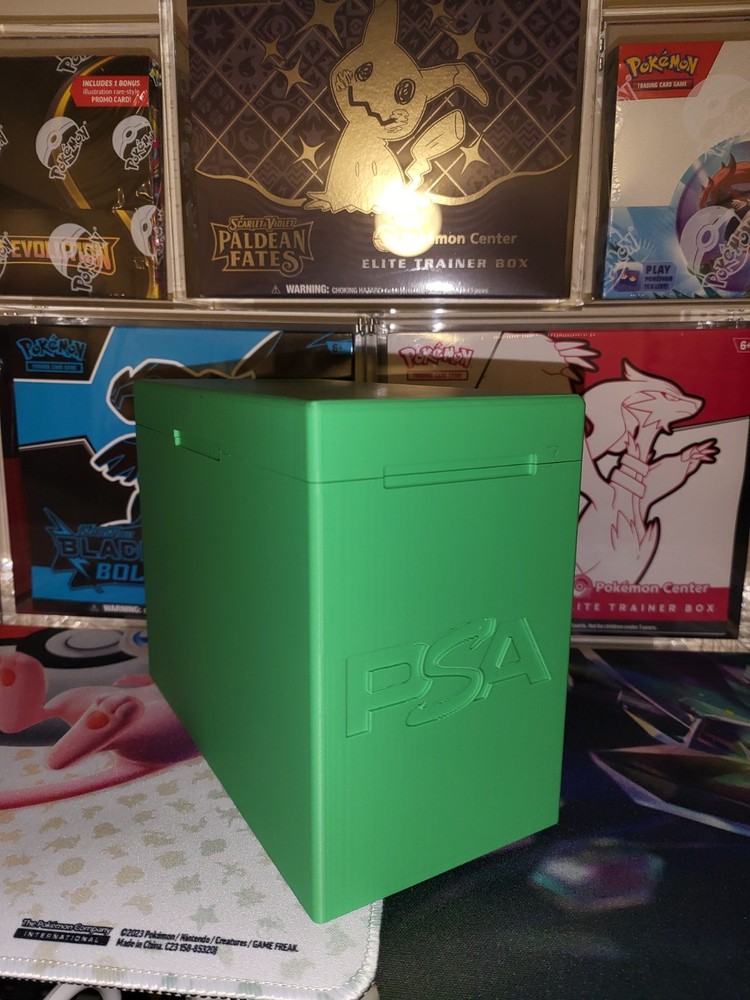 PSA Graded Slab Storage Box (Customizable Options) - Holds 20 PSA Slabs