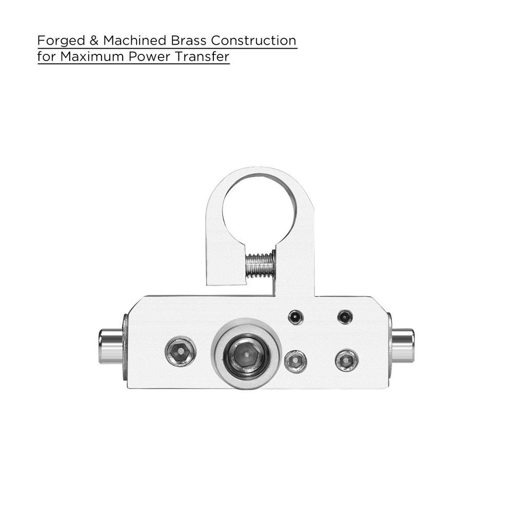 RECOIL BTL Solid Brass Positive/Negative Battery Terminals with Adaptor Collars