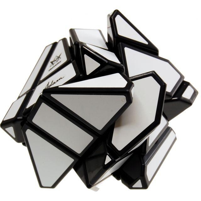 Ghost Cube White Labels - Meffert's Rotation Puzzle