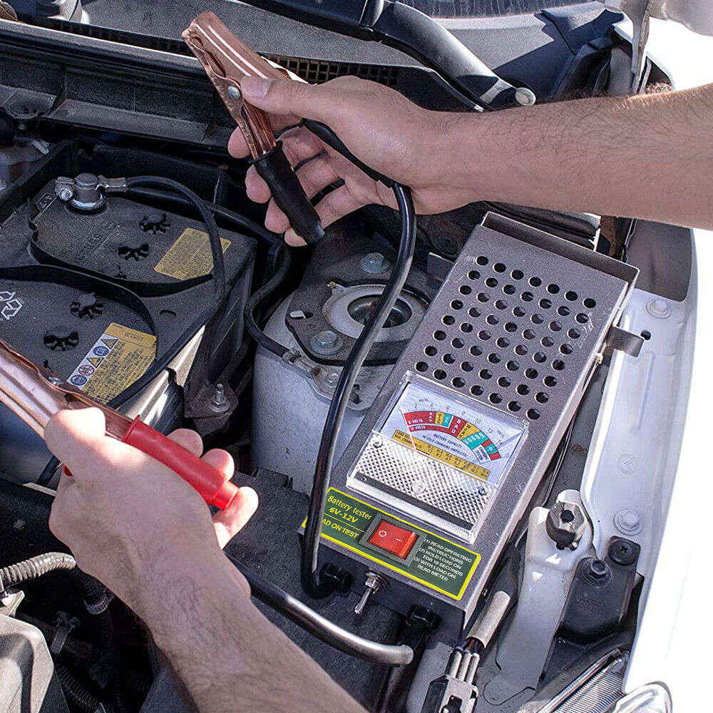 6V 12V Car Battery Load Tester Voltmeter 100Amp Analyzer 5 Seconds Fast Test