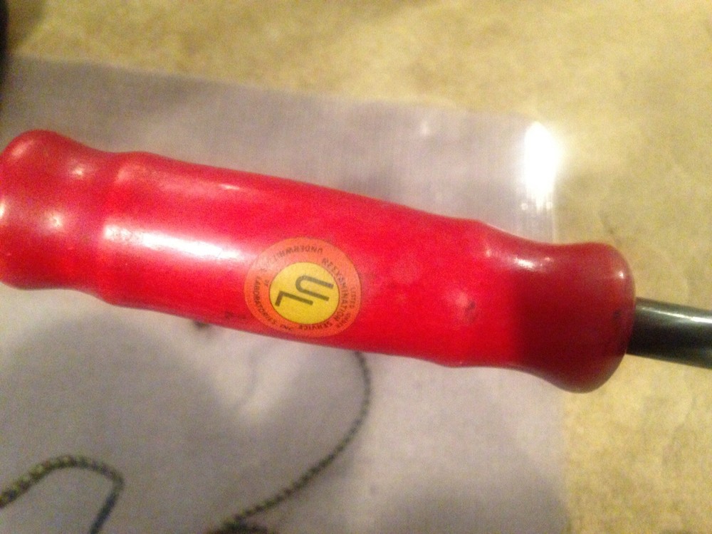 A VINTAGE SOLDERING IRON