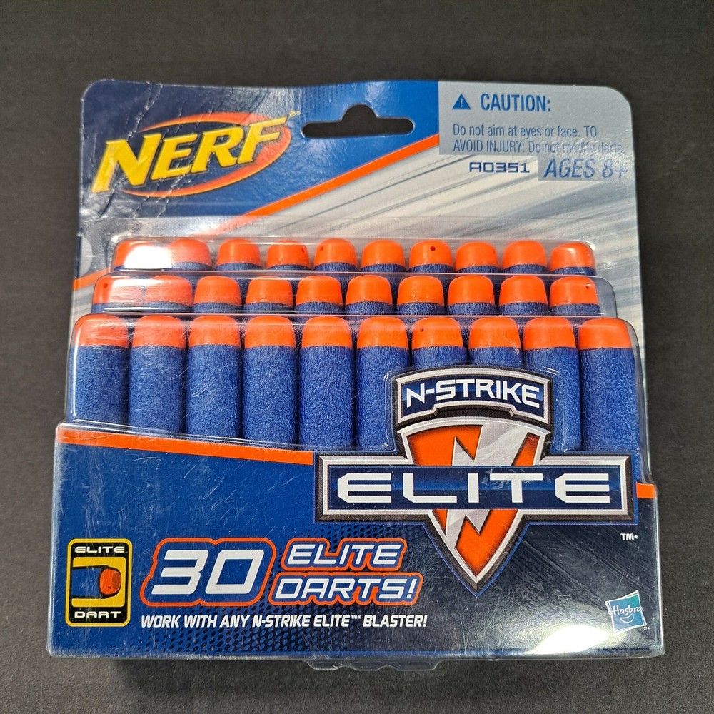 Original Nerf N-Strike Elite Darts - 30 Dart Refill Pack - Sealed