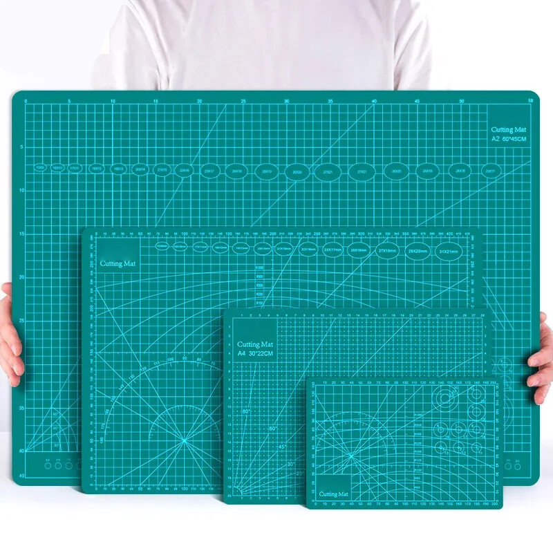 A1 A2 A3 A4 A5 Cutting Mat Non Slip Self Healing Printed Craft Grid Lines