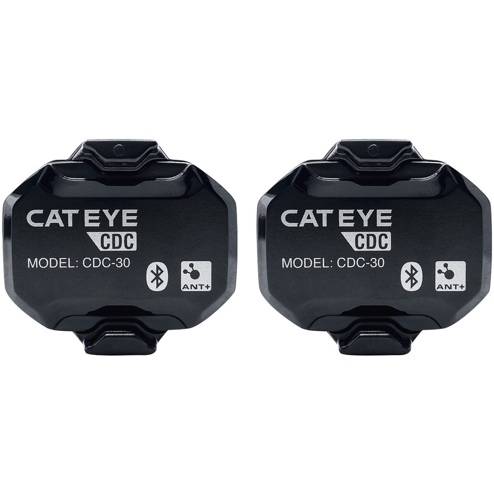 CatEye Bluetooth and ANT+ Magnetless Speed and Cadence Sensor Kit - Black