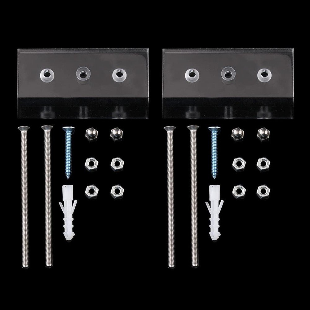 BUIYLV Skateboard Hanger 2 PCS Wall Mount Deck Rack for Skateboards Deck...