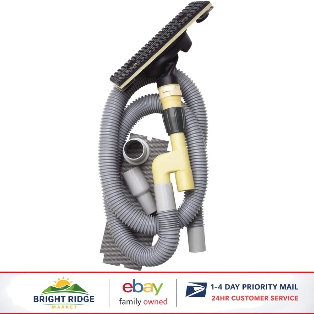 Compact Dust-Free Vacuum Sander with Easy Clamp for Quick Sanding Screens