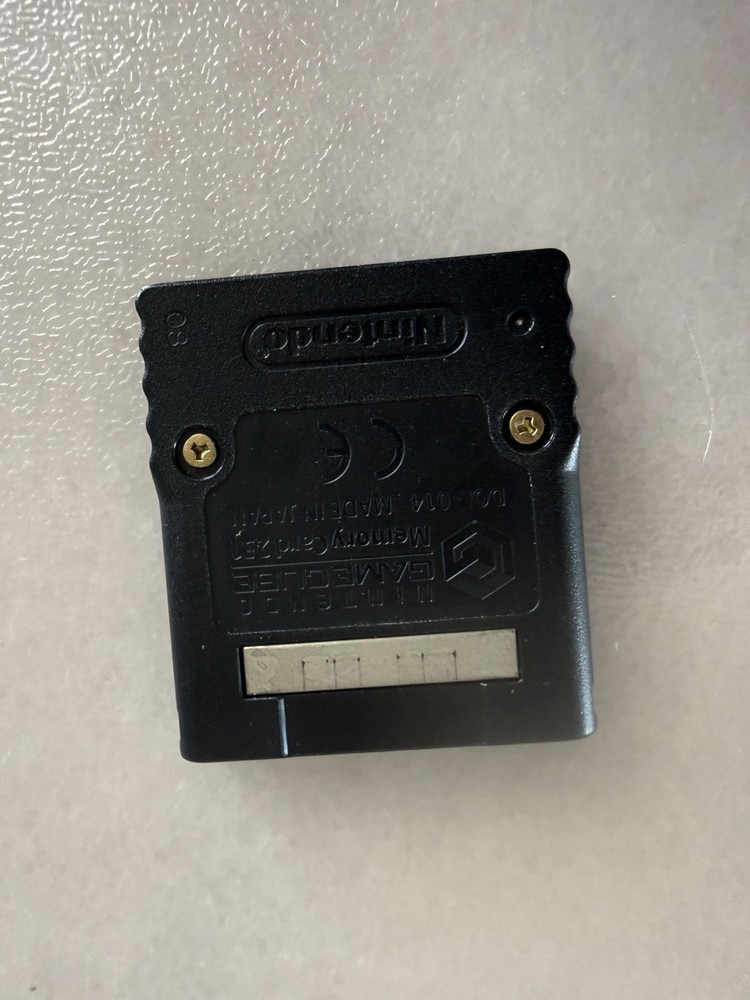 Official Nintendo GameCube Memory Card 251 Blocks DOL-014 Genuine OEM Tested