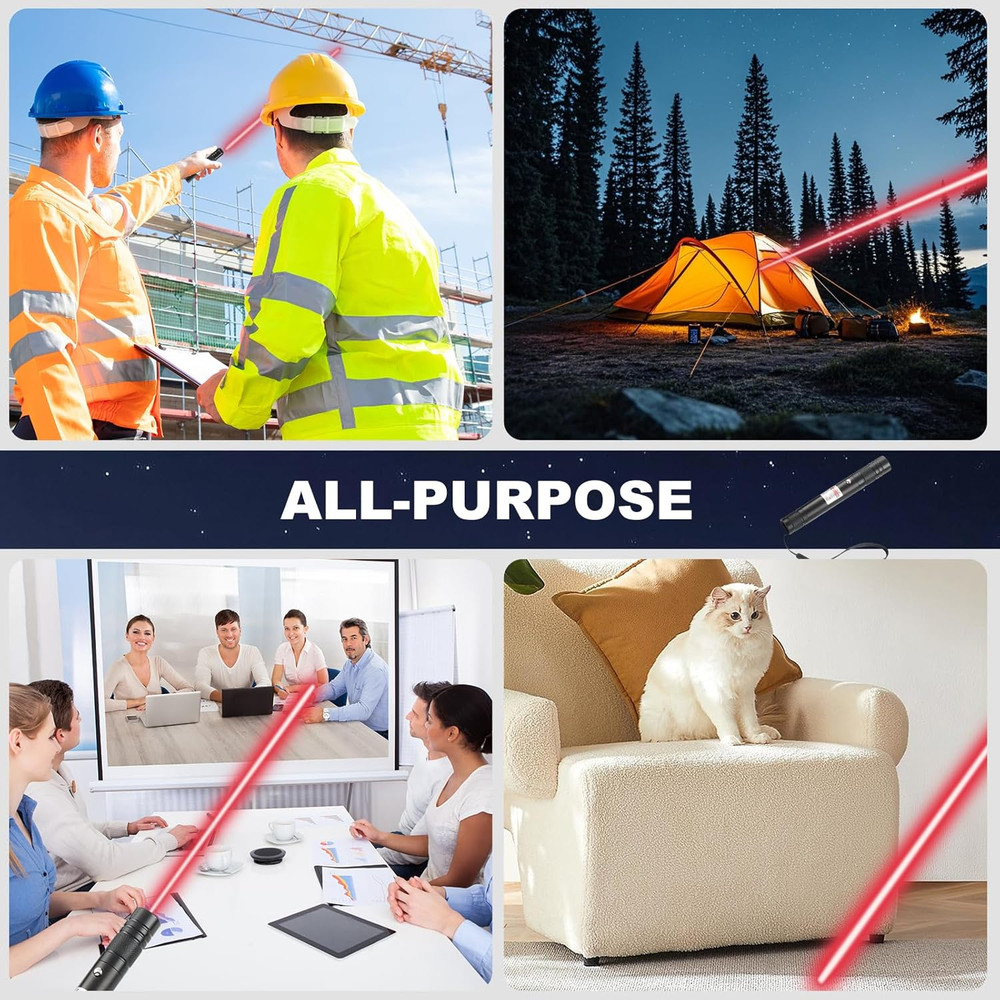 Long Range Red Laser Pointer, Laser Pointer High Power, Red Lazer Pointer Rechar