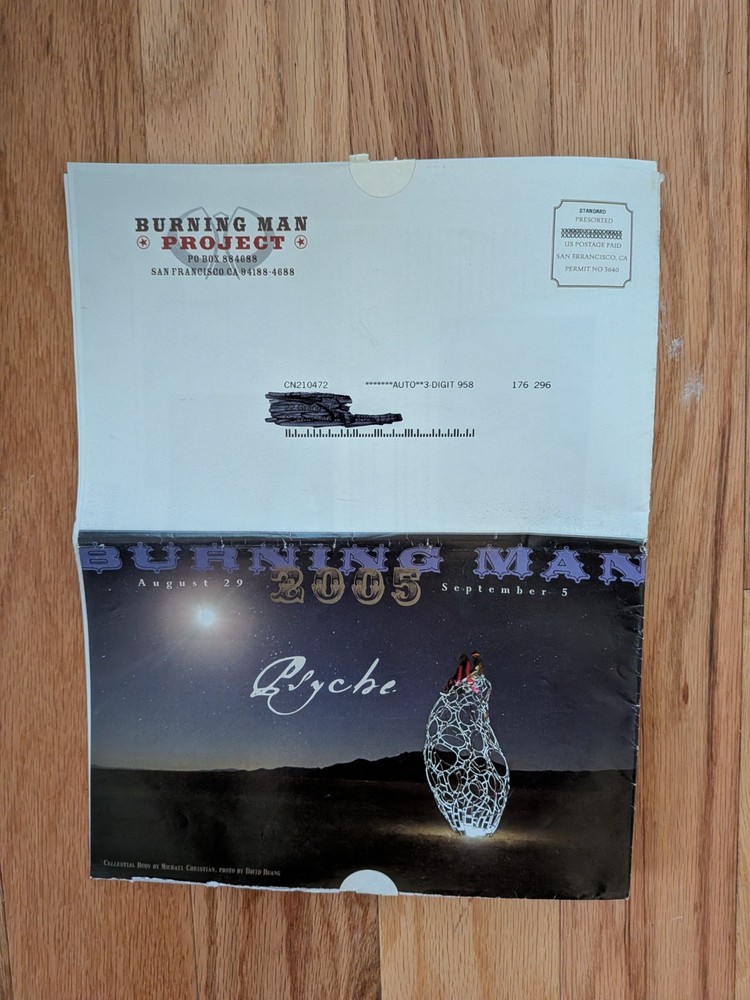 Burning Man Journal 2005 Psyche