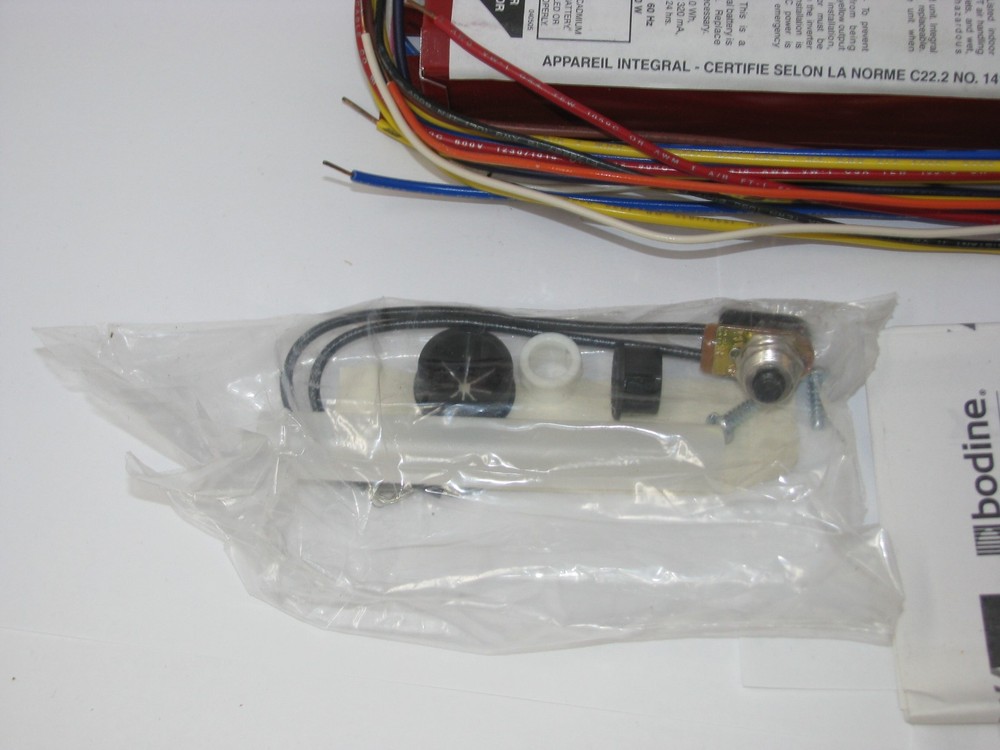 BODINE B50ST Self-Testing Fluorescent Emergency Ballast Battery- 1 Unit Open box
