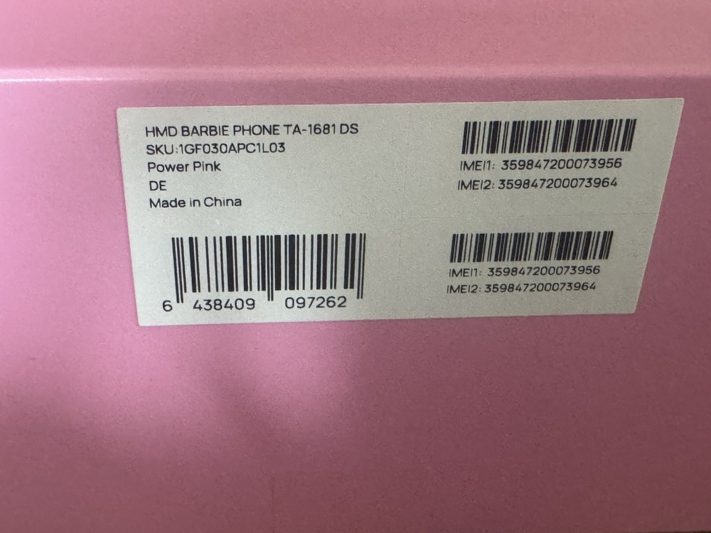 HMD Barbie 4G Feature Phone - Dual SIM