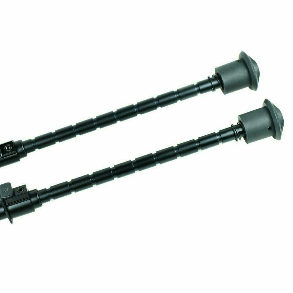 9" to 13" Adjustable Spring Return Hunting Rifle Bipod w/ Keymod Stud Adapter