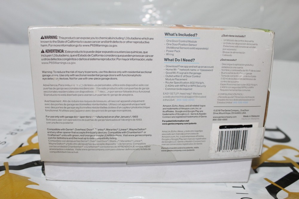 Aladdin Connect Smartphone Garage Door Controller