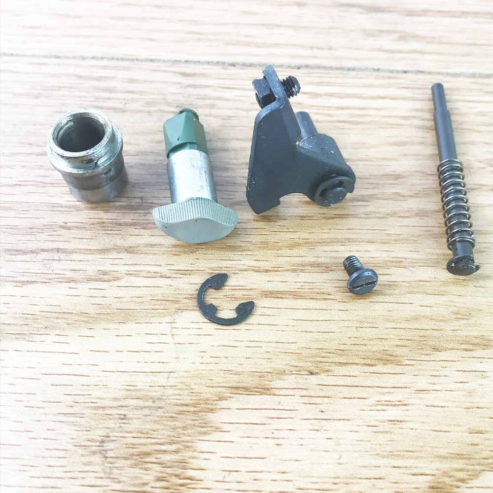 VTG Necchi Sewing Machine Supernova DROP FEED BUTTON ASSEMBLY Part Italy