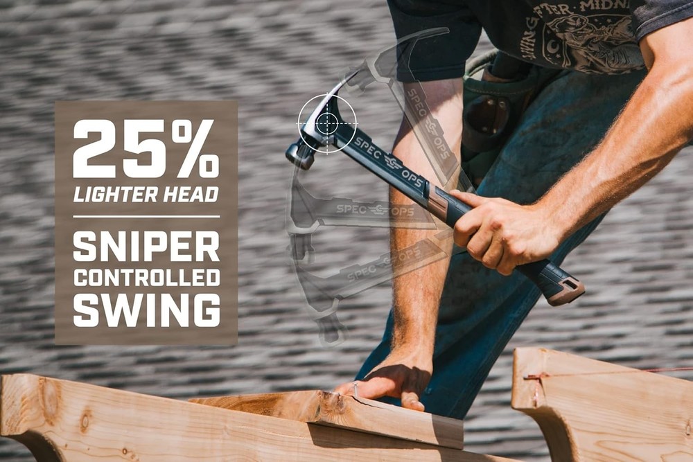 Ultimate Precision 22 oz. Framing Hammer with Shock-Absorbing Grip