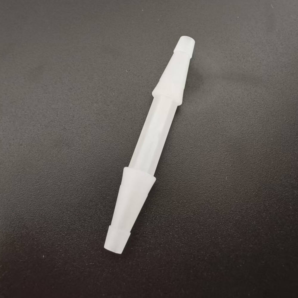 Plastic Hose Barb Fitting Extended 4mm Barbed Splicer Mender Joint Adapter × 25