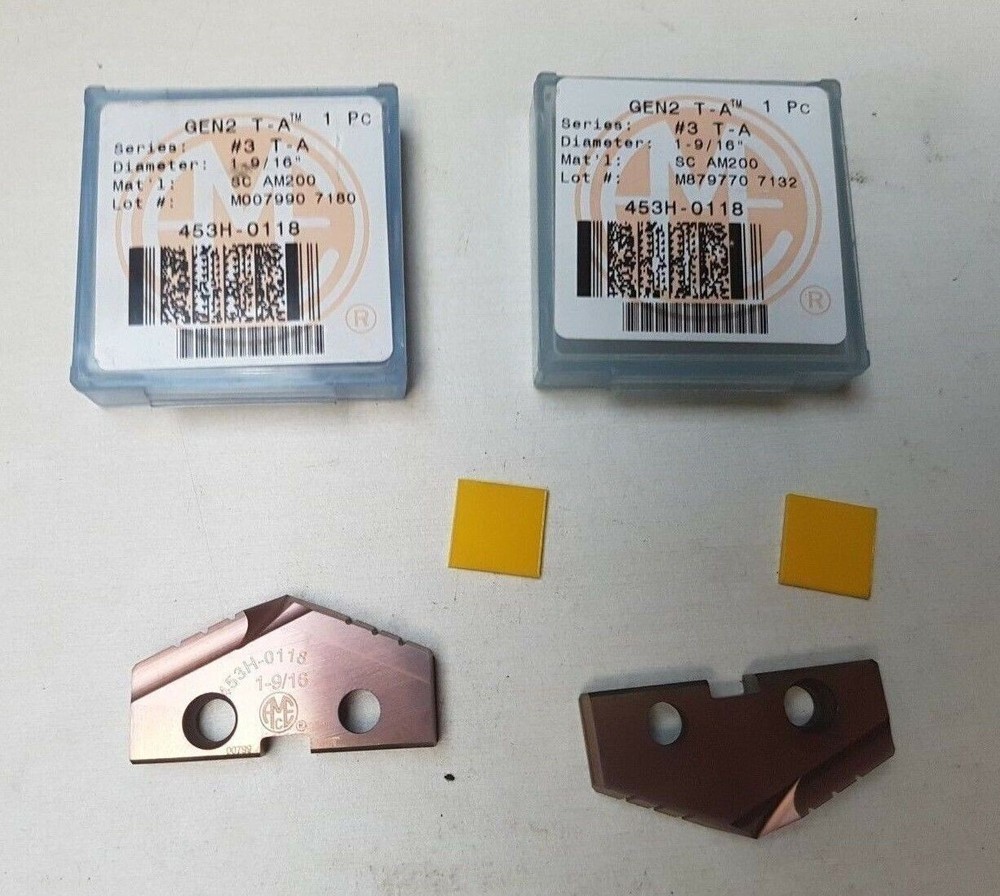 2 Allied Machine Engineering 1-9/16 Diameter #3 T-A 453H-0118 Spade Drill Insert