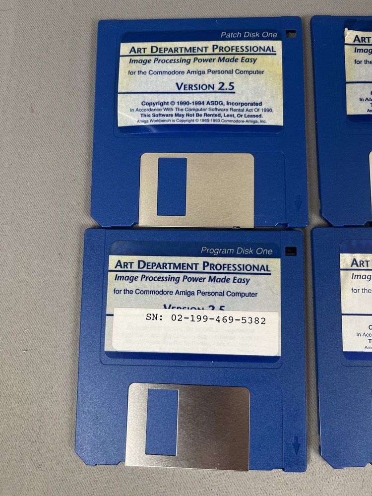 Art Department Professional 2.5 for Commodore Amiga (disk only) 1994