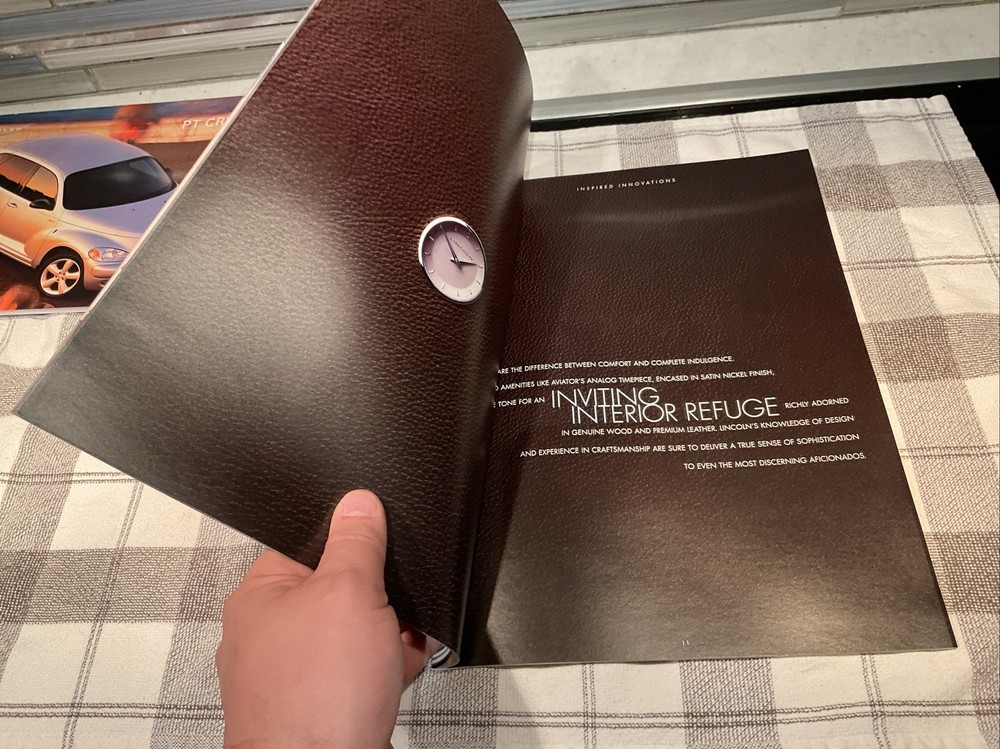 Original 2003 Lincoln Aviator Deluxe Sales Brochure