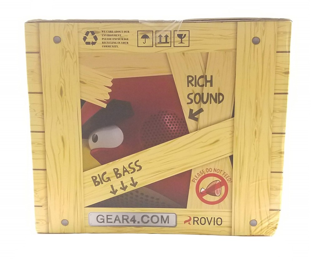 GEAR 4 Red Angry Birds 2.1 Stereo Speaker 30 Watts