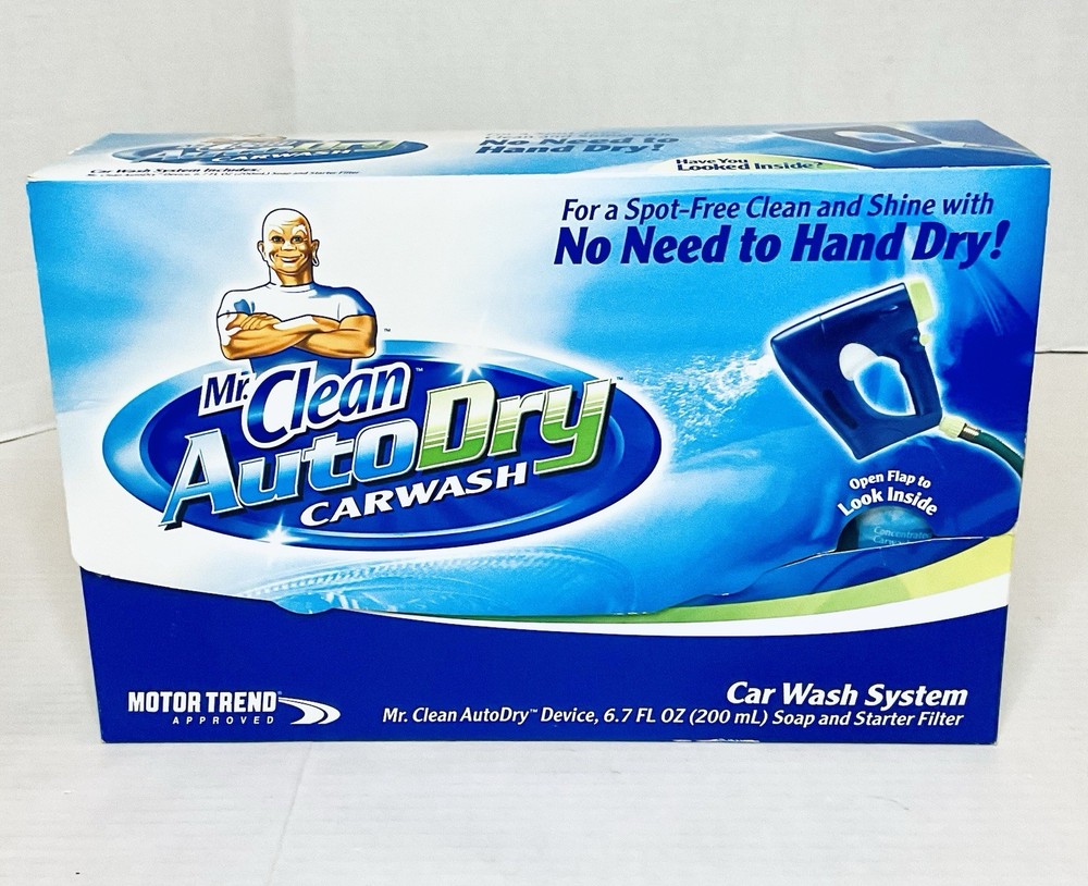 2003 MR. CLEAN AUTODRY CAR WASH SYSTEM DEVICE STARTER SOAP STARTER FILTER NOB