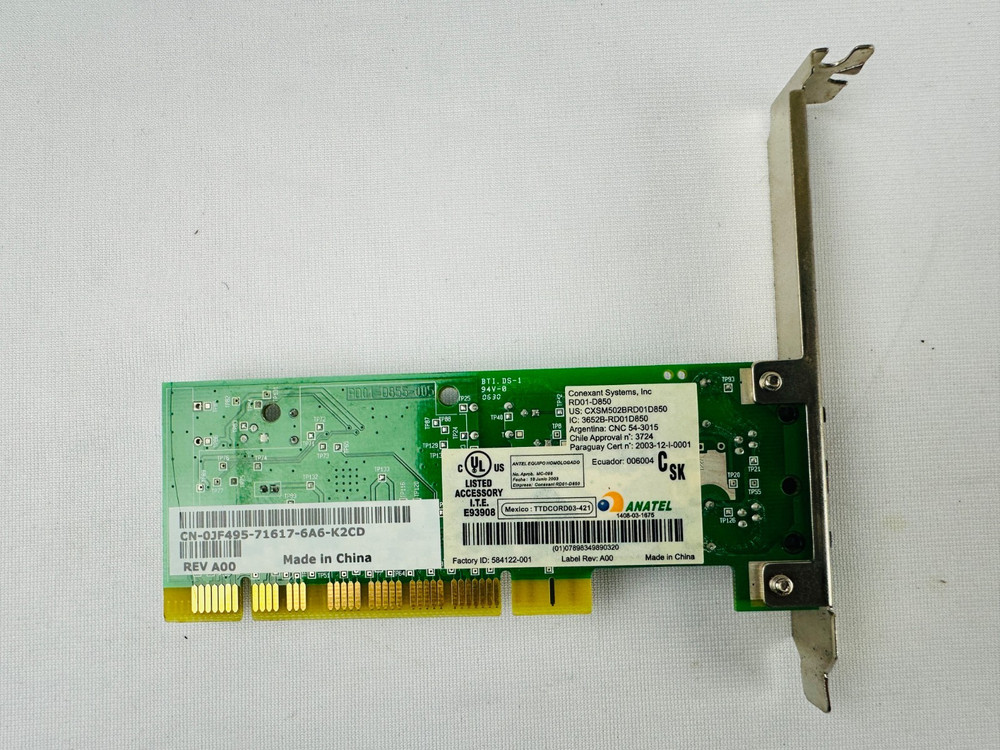 Conexant RD01-D850 Modem Card
