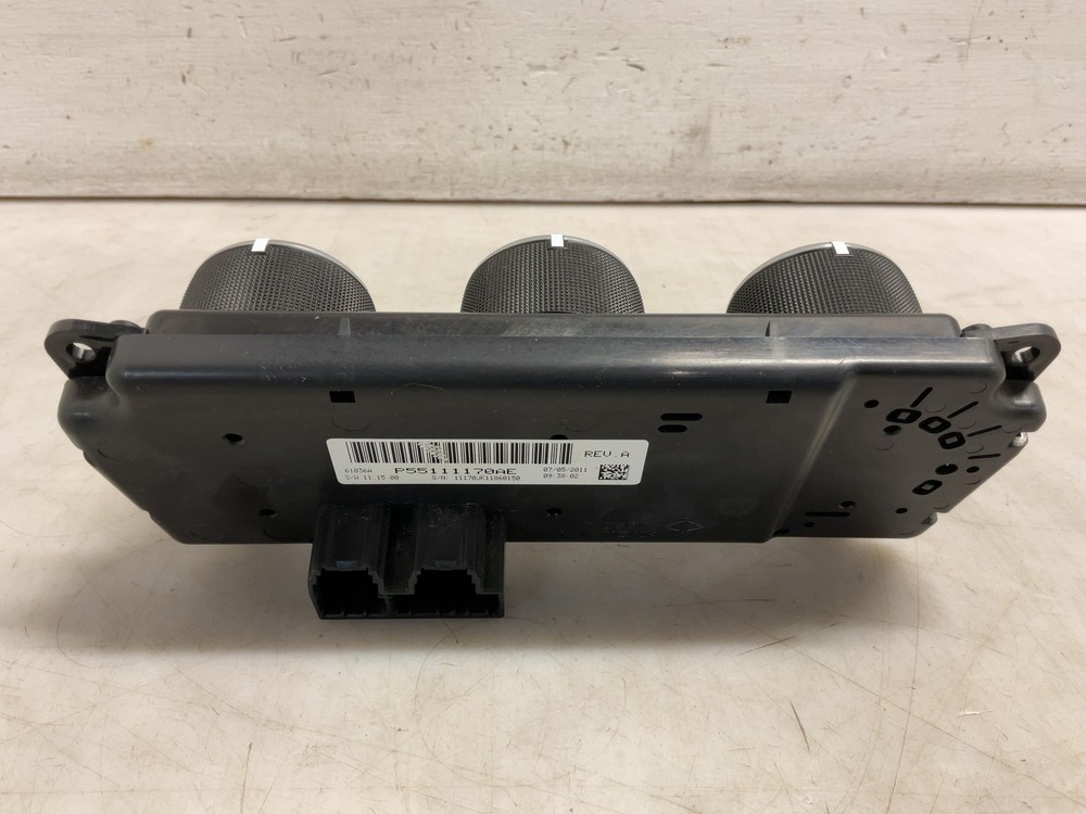 Used A/C Selector Switch fits: 2012 Jeep Wrangler w/automatic temperature contro