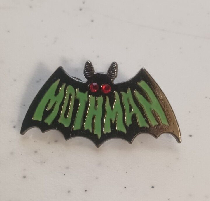 Mothman Glow In the Dark Enamel Pin