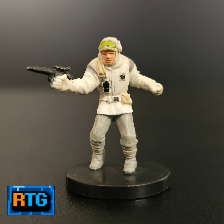 Star Wars Miniature - Hoth Trooper #8 - WOTC - RPG