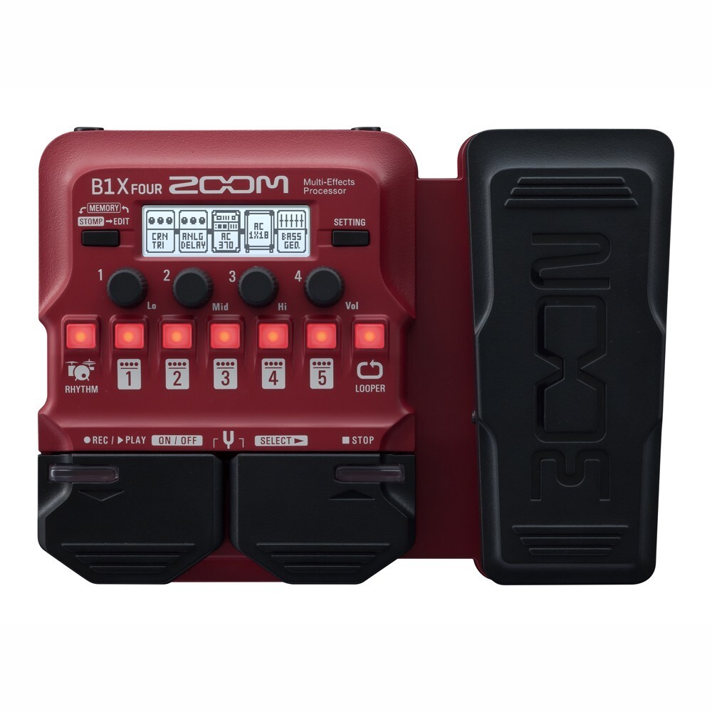 ZOOM B1X FOUR bass multi-effector