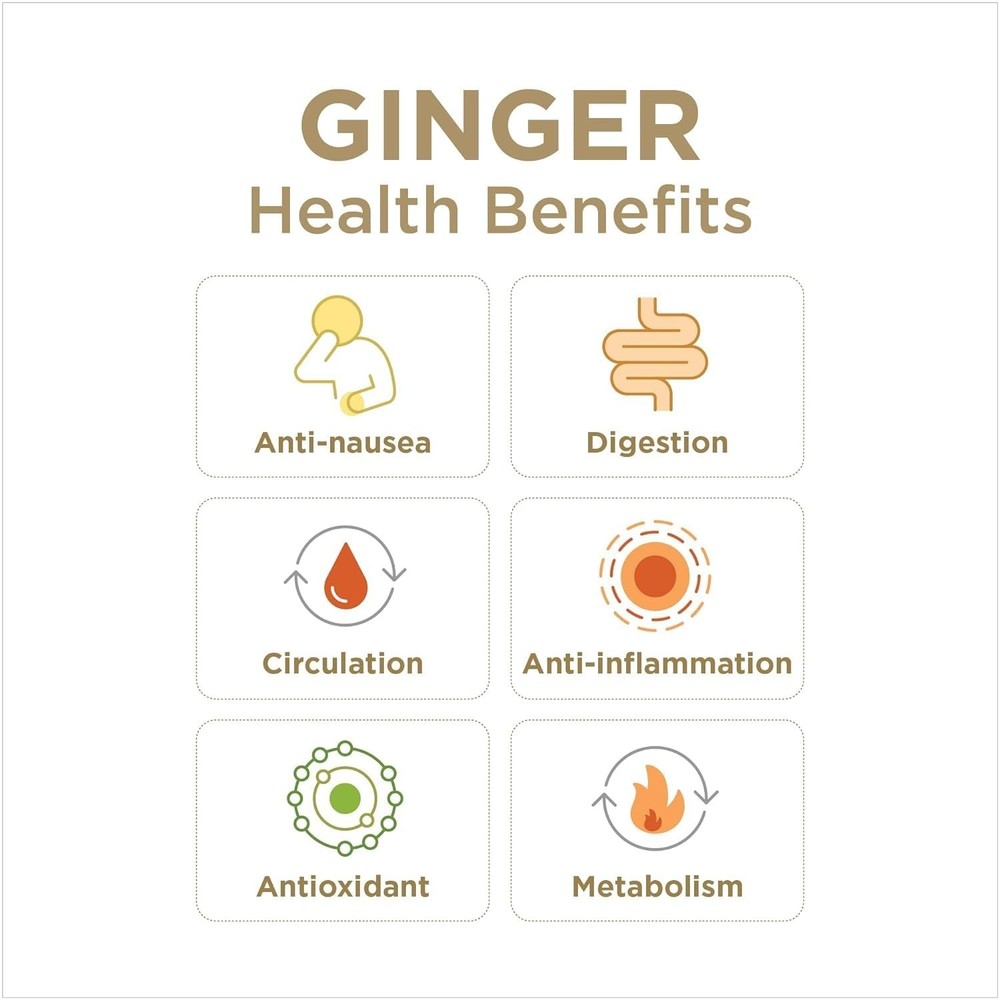 Individually Wrapped GIN GINS Ginger Chews – 3oz Delicious Relief