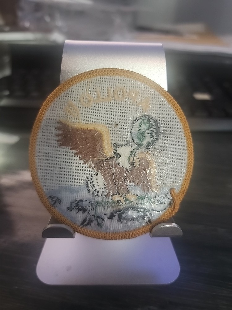 APOLLO 11 4 INCH ROUND EMBLEM PATCH