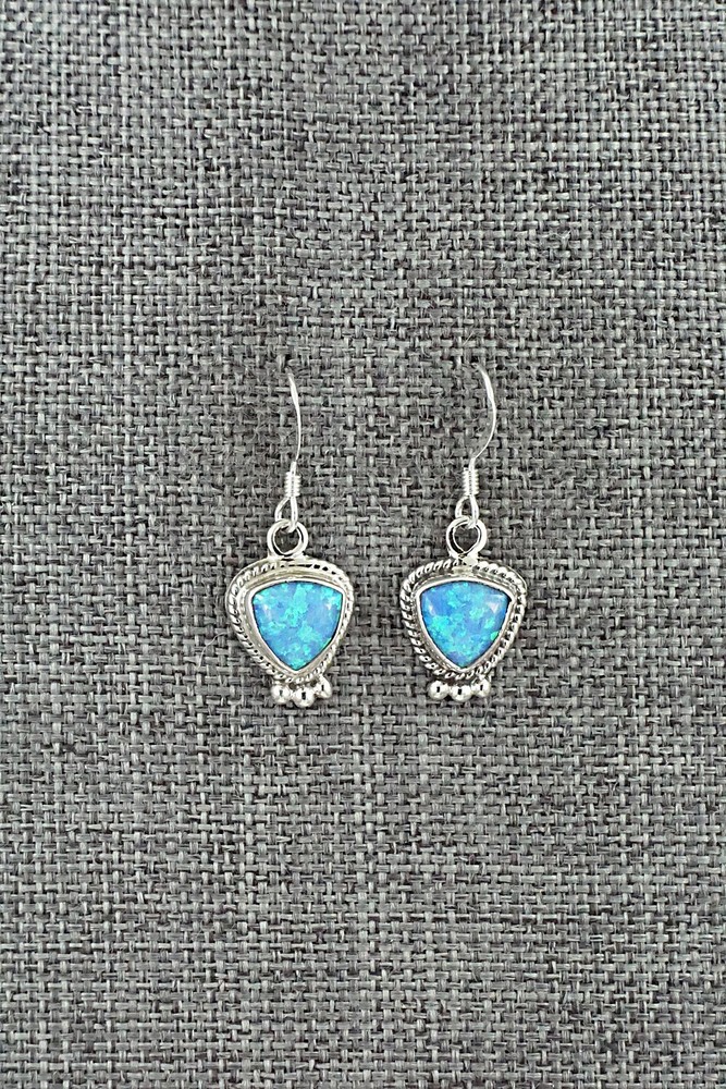 Opalite & Sterling Silver Earrings - Sharon McCarthy