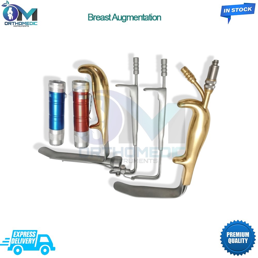 Breast Augmentation Plastic Surgery Surgical Instruments Set Of 6 Pcs