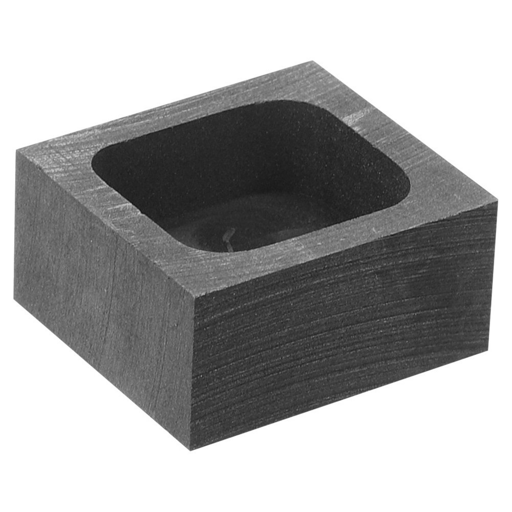 Silver Casting Mold Graphite Molds Hole Tool Crucible for Melting Metal