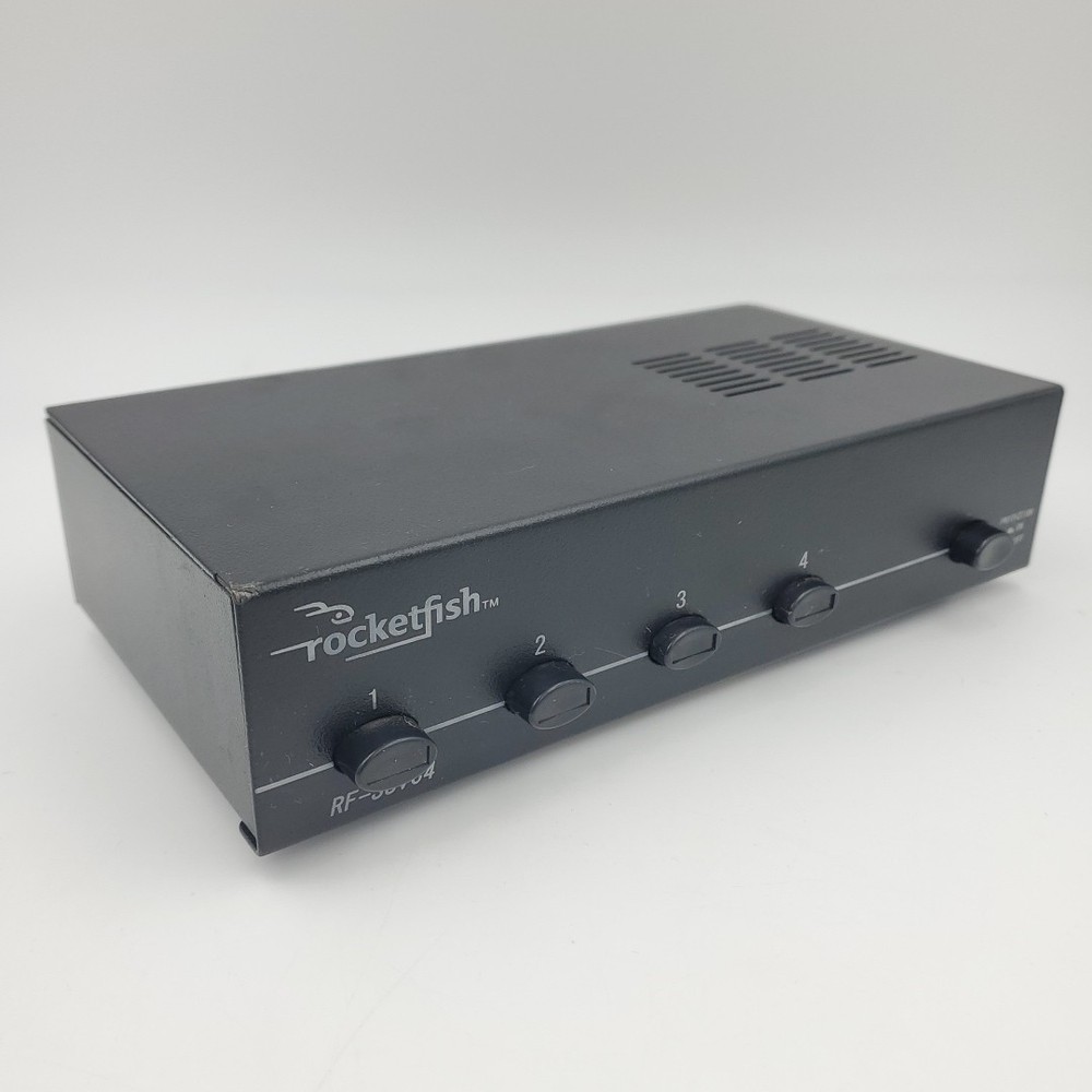 Rocketfish 4-Pair Stereo Speaker Selector RF-SSVC4