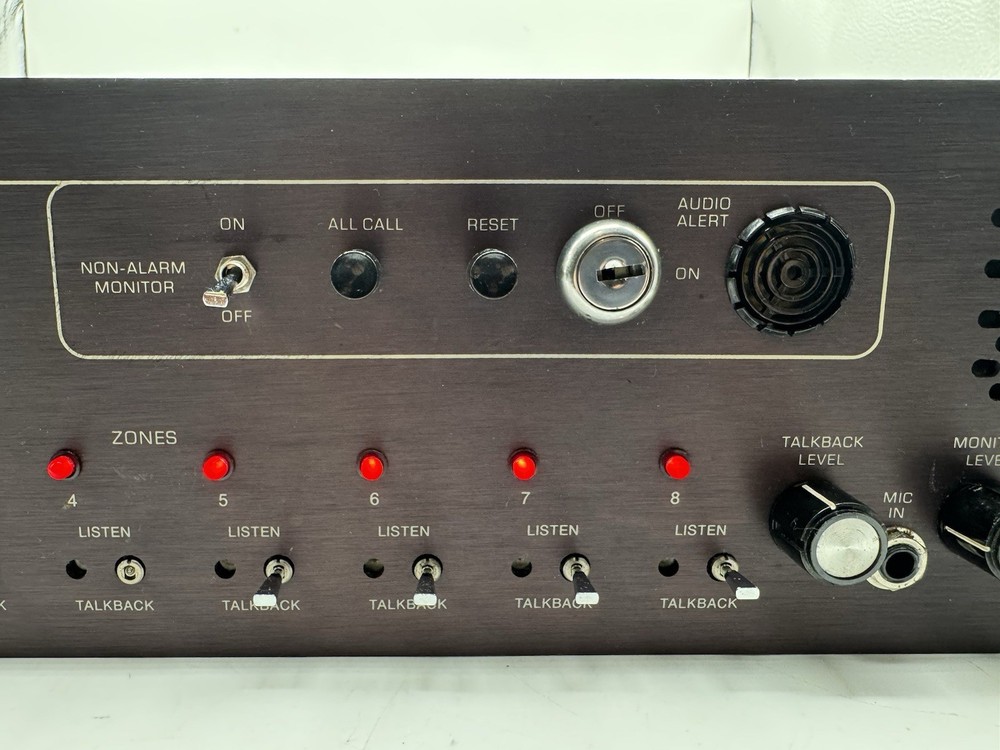 Louroe Electronics ALA-8TB Bi-Directional Audio - Two Way -8 Zone Powers/Unteste