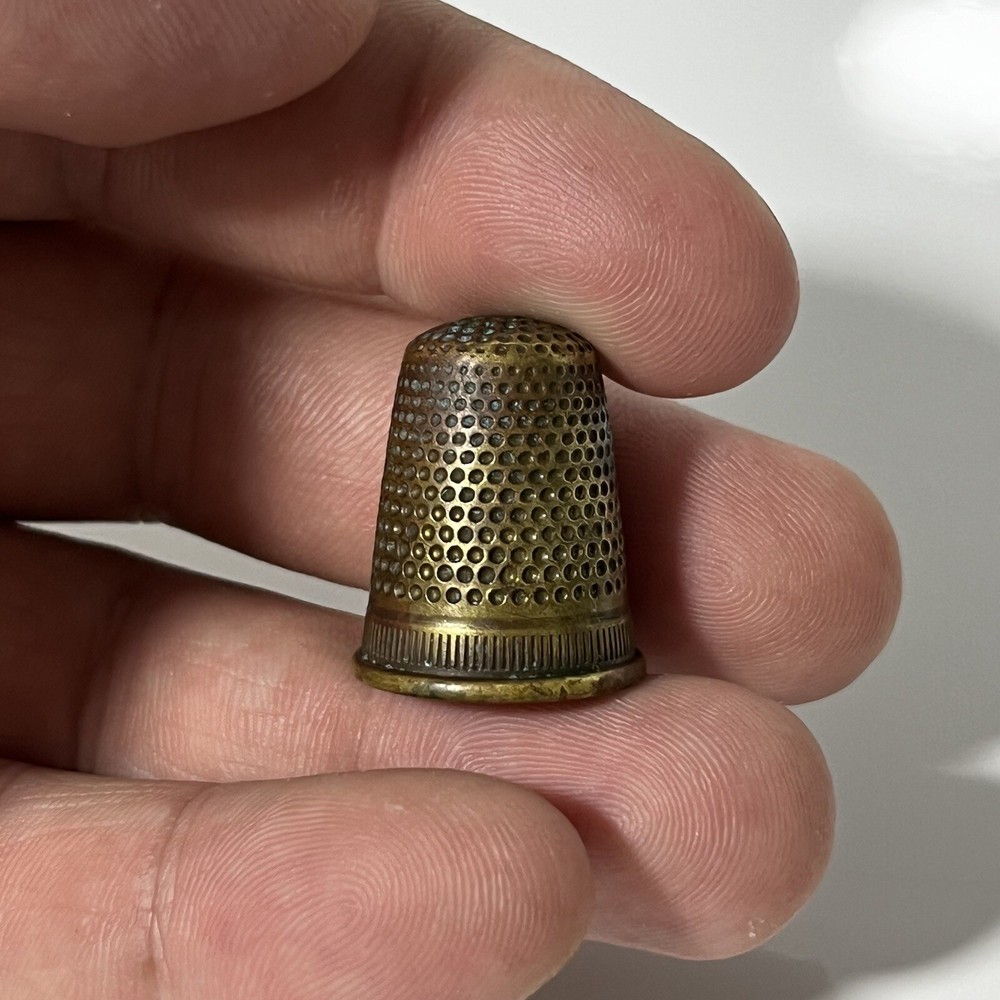 Vintage Sterling Thimble