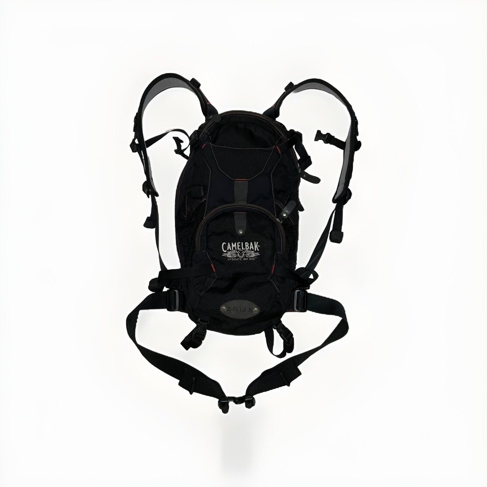 Camelbak Mayhem Hydrate Or Die Hydration Pack 100 Oz./3L Black Backpack
