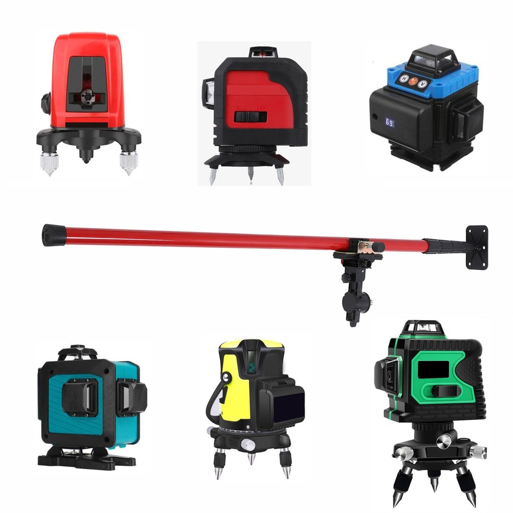 4m Level Telescoping Pole For Stable Installation Support On Construction Site