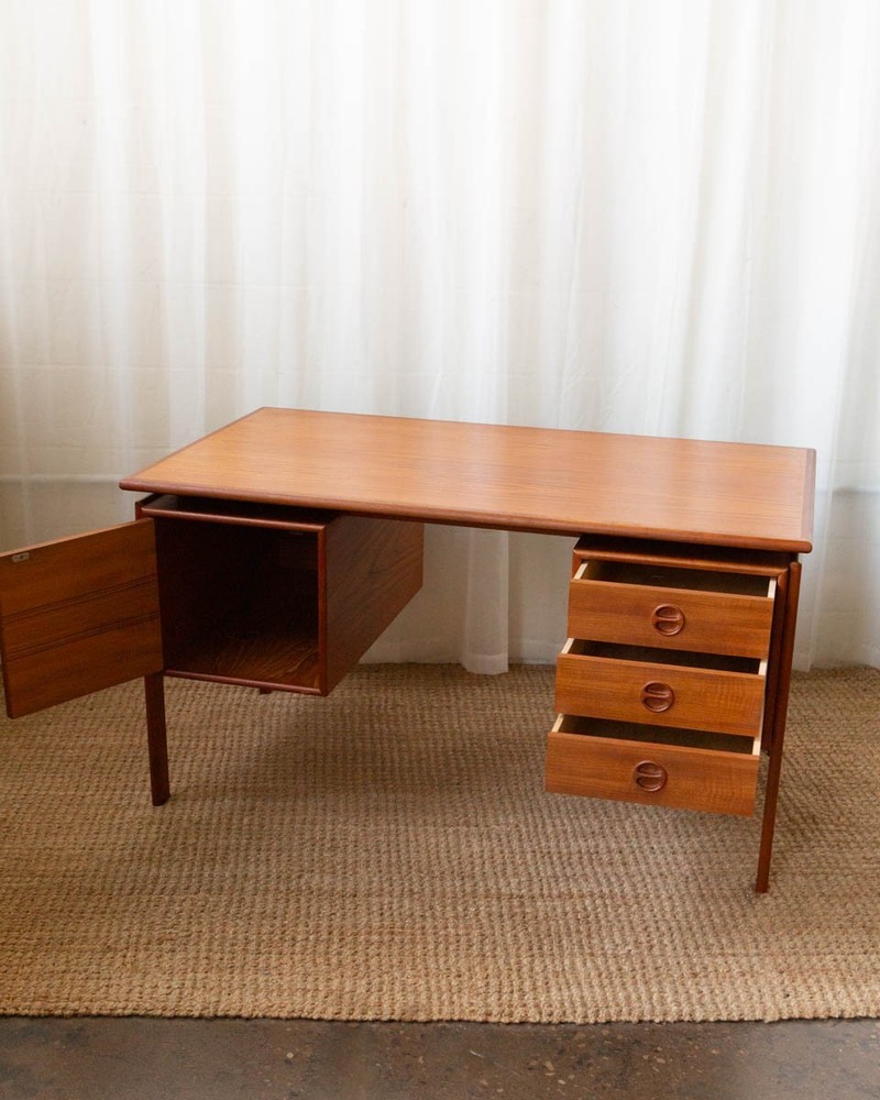 1960s Arne Vodder Danish Teak Writing Desk