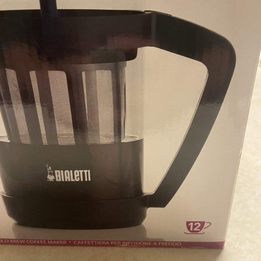Bialetti 12 Cup Cold Brew Coffee Maker NEW In Box Kitchen Home
