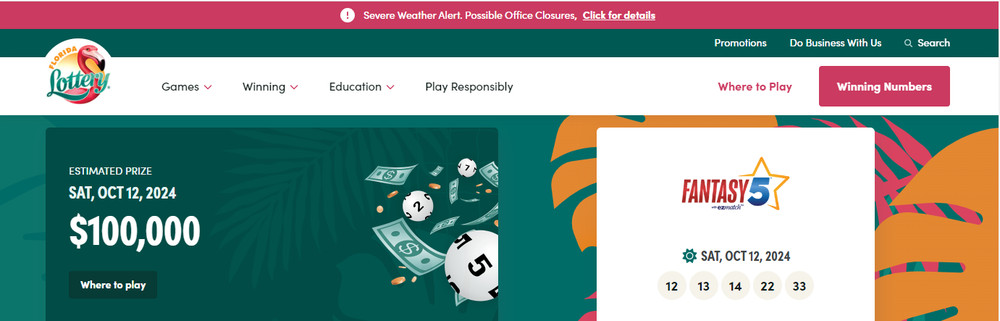 Daydream 5 - Florida Fantasy 5 lottery lotterycodex wheeling - Windows software