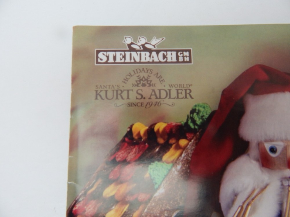 Vintage 2011 Steinbach Nutcracker Collection Created for Kurt Adler Booklet (250